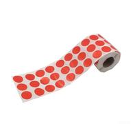 Engage in Dynamic Practice with the 900pcs Spattered Sticker Pack (Red)