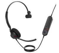 Jabra - Engage 40 Mono Headset On-Ear Wired Usb-A Noise Isolating Opt - P2222z