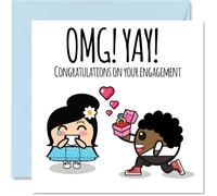 Engagement Cards for Couples, Congratulations on your Engagement
