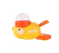 Engagement Focused Pet Feeder Shaped Like a Duck Helps Reduce Anxiety and Overeating Through Interactive Mealtime Experience (Yellow)