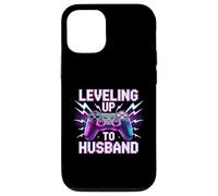Engagement For Groom Video Game Leveling Up To Husband Case for iPhone 12/12 Pro