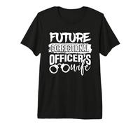 Engagement Future Correctional Officer’s Wife Premium T-Shirt