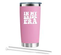 Engagement Gift For Her, Women, Friends - Bridal Gifts For Bride - Funny Newly Engaged Gifts Ideas For Singer Merch Fans Mug - In My Bride Era Tumbler 20 Oz - Engagement Present Cup For Bride To Be