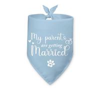 Engagement Gift My Humans are Getting Married Dog Bandana Wedding Gifts Pet Triangle Scarf Accessories Dog Engagement Announcement Party Decorations Photo Prop for Small Medium Large Dogs Cats