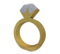Engagement Ring Glitter Table Decoration | Table Centrepiece | Table Decorations Centrepiece | Engagement Party Decorations | Pack of 1 | 20cm |H112