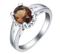 Engagement Ring Set, Set for Women Plated Four Claws with Cubic- Size Box