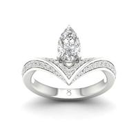 Engagement Ring The Diamond Story Platinum 0.75ct Diamond Ring