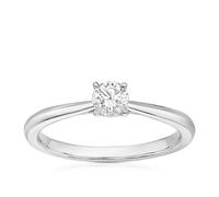 Engagement Ring The Diamond Story Platinum Solitaire 0.30ct Diamond Ring