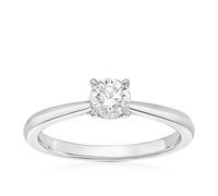 Engagement Ring The Diamond Story Platinum Solitaire 0.50ct Diamond Ring