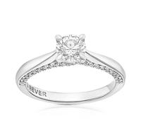 Engagement Ring The Forever Diamond Platinum 1ct Diamond Ring