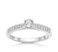 Engagement Ring The Forever Diamond Platinum Solitaire 0.33ct Diamond Ring