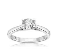 Engagement Ring The Forever Diamond Platinum Solitaire 0.50ct Diamond Ring