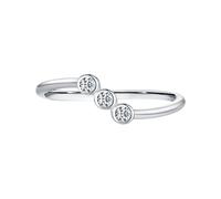 Engagement Rings for Women, Wedding Bands Jewelry 9K White Gold with White Round Shape Moissanite Trendy Accessories for Wife Size M 1/2
