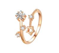 Engagement Rings Retro Thai Silver Adjustable Open Ring