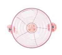 Engaging Bird Foraging Feeder Toy with Rotating Wheel Clear Food Ball for Parrots Suitable for Small to Middle Birds Cockatiel Foraging Wheel