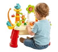 Engaging Electric Interactive Water Play Table, Dynamic Multi-Level Design Featuring Motorized Water Flow and Fun Spray Elements, Sturdy Detachable Legs Allow for Easy Conversion Between Floor-Level
