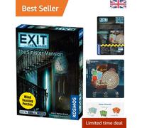 Engaging Mystery Escape Game - EXIT: The Sinister Mansion | 60 Minutes of Fun