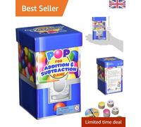 Engaging POP Games for Addition & Subtraction - 90 Maths Cards for Ages 6-10