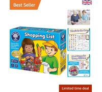 Engaging Shopping List Memory Game for Children 3-7: Eco-Friendly and Fun