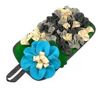 Engaging Small Animal Pet Feeding Board With Flower Design Encourages Natural Foraging Behavior Washable Training Tool Slow Feeder Mat