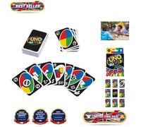 Mattel Games UNO All Wild Card Game, Ages 7+, Players 2-10 | Classis UNO Gameplay But Every Card is Wild for Kids, Teens and Family Game Night., HHL33