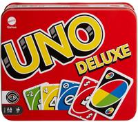 Engaging UNO Deluxe Card Game for Kids & Adults - Ideal for Family Game Night