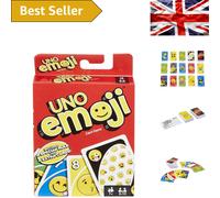 Engaging UNO Emoji Game for 2-10 Players: Fun, Communication & Laughter
