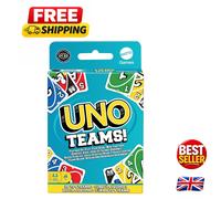 Engaging UNO Teams Card Game - Perfect for Family Nights and Game Parties