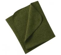 Engel Natural, Baby Fleece Blanket with Shell Edge, 100% Wool (kbT) (80 x 100 cm, Reed Melange)