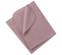 Engel Natur, Baby Fleece Blanket with Shell Edge, 100% Wool (Controlled Organic Cultivation) (80 x 100 cm, Rosewood Melange)