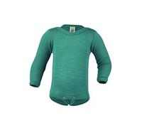 Engel, Baby Bodysuit/Underwear, 70% Organic Wool, 30% Silk (0-2 months (Height 18-22((50/56), Kingfisher)