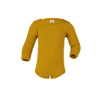 Engel, Baby Bodysuit/Underwear, 70% Organic Wool, 30% Silk (8-15 months (Height 28-31) (74/80), Saffron)