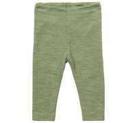 Engel - Baby Fine Rib Leggings - Leggings size 74/80, olive