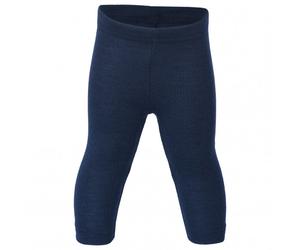 Engel - Baby Fine Rib Leggings - Merino base layer size 74/80, blue