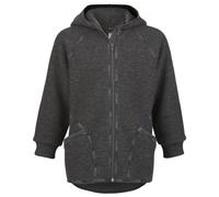 Engel - Baby Hooded Zip-Up Jacket - Wool jacket size 74/80, grey