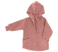 Engel - Baby Hooded Zip-Up Jacket - Wool jacket size 74/80, pink