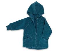 Engel - Baby Hooded Zip-Up Jacket - Wool jacket size 86/92, blue