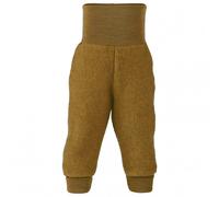 Engel Organic Merino Wool Fleece Baby Trousers (50/56 (0-3 Months), Saffron Melange)