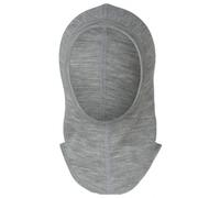Engel Merino Wool Silk Baby Balaclava Thin hat Basic Layer (62/68 (Circumference 41-44), Light Grey Melange)
