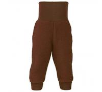 Engel - Baby Trousers with Navel Waistband - Fleece trousers size 74/80, brown