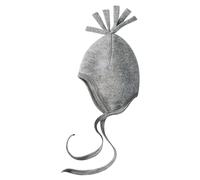 Engel Baby Fleece hat, 100% Merino Wool, (74/80 (Circumference 44-46), Lightgrey Melange)
