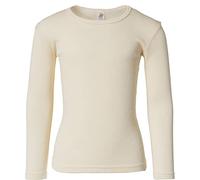 Engel Children's Long-Sleeved Undershirt Wool Silk, Size 92 - 176, 6 Colours - White - 18-24 months