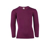 Engel - Children's Underwear Vest, 70% Organic Merino Wool, 30% Silk (2-3 Years - EU 92, Orchid)