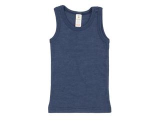 Engel Children's Wool Silk Vest Natural Size 92-176, navy, 104