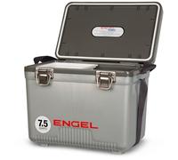 ENGEL Cooler Box 7.1L Small Cool Box for Drinks and Food in Silver
