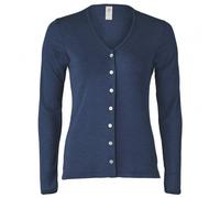 Engel - Damen Cardigan Feinripp - Wool jacket size 46/48, blue