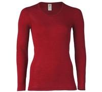 Engel GmbH Women's Thermal Vest Top 70% Organic Merino Wool 30% Silk (3. UK 14/16 - EU 42/44, Mallow)