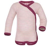 Engel - Kids' Baby Wraparound L/S Bodysuit - Merino base layer size 50/56, pink