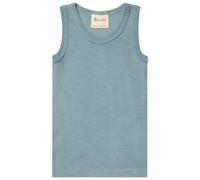 Engel - Kids' Tank Top - Merino base layer size 140, turquoise