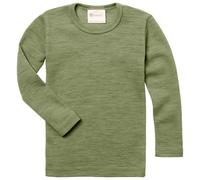 Engel - Kids' Undershirt L/S - Everyday base layer size 152, olive